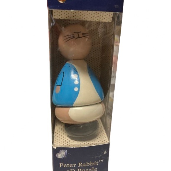 Beatrix Potter Peter Rabbit and Jemima Puddle-Duck 3D Puzzles - New, Set of 2 - Picture 3 of 9